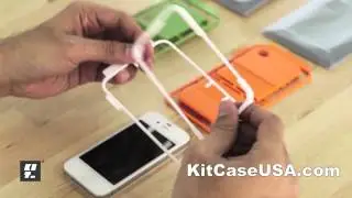Черный, белый, синий, зеленый, оранжевый чехол для iPhone 4 / 4S, розовый