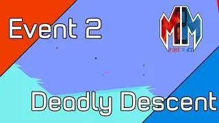 Deadly Descent - Marble Mayhem: Fire & Ice Event 2 (Algodoo Marble Race)