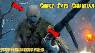 Sekiro vs Snake Eyes Shirafuji | The Deadly Sniper of Sunken Valley #sekiro