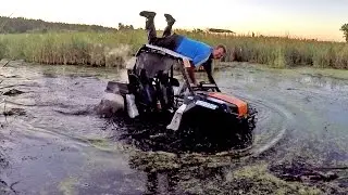 Polaris 800 rzr Проезд по болоту [Off-Road 4х4]