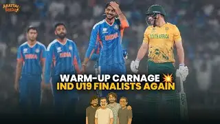 T20 WC Warm Ups Run Fest 🔥 | IND Beat SA, AFG Down WI | U19 India Into Final