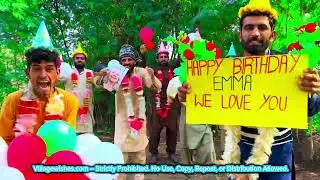 Happy Birthday! Cute Baby Goat Birthday Wish | Funny Birthday Song & Dance | VillageWishes