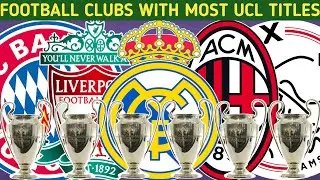 Top 10 Football Clubs With Most UEFA Champions League Trophies