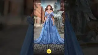 Violet🔹 #styling #styleinspo #animation #makeover #games #gaming #outfit #fairy #gown #violet #ootd
