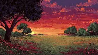 Lofi Sunset Ambience 🌅 Chill Beats for Relaxing, Studying, Sleep & Stress Relief
