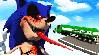 Автомобили против Sonic.EXE | Разборка