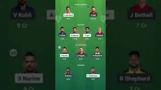 Ipl First Match Prediction | #kkrvsrcb | #winner | #ipl2025 | Dream 11 Team |