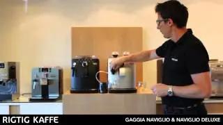 Gaggia Naviglio & Naviglio Deluxe
