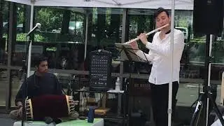 Flutes in the Courtyard, Music @Noon series at Cupertino Library: Ray Furuta