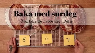 Baka med surdeg - &Ouml;verkurs f&ouml;r nyb&ouml;rjare: Del 2
