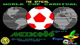 [Amstrad CPC] World Cup Carnival : Mexico 86 - Longplay