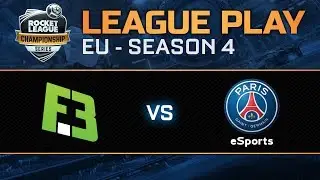 FLIPSID3 TACTICS vs PSG ESPORTS EU League Play - RLCS S4