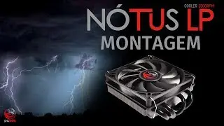 COOLER PARA PROCESSADOR - N&Oacute;TUS LP - 4 HEATPIPES - LOW PROFILE - TDP 100W - PCYES