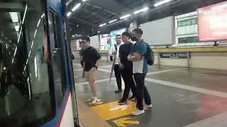 Ride MRT-3 Quezon Ave Station to Guadalupe station.
