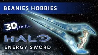3D Printed Halo Energy Sword