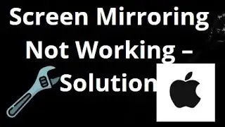 Screen Mirroring не работает на iPhone AirPlay &mdash; руководство по решению