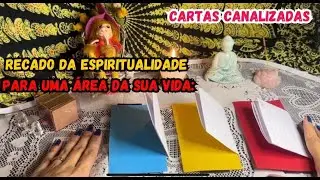 Recado da espiritualidade para uma área da sua vida ✍🏼🙏🏼✨