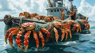 Australian Fishermen Dive to Catch Millions of Giant Lobster this Way - Crayfish Diving Skills