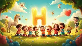 Letter H | Alphabet H | Easy Learning for Kids