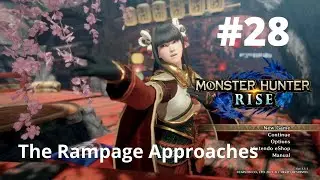 The Rampage Approaches - Monster Hunter Rise - No Commentary Walkthrough MHR Guide