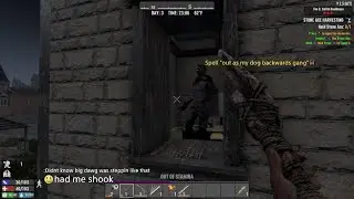 First Feral zombie coming with straight fury..i just wanted know what the noise was 7 Days To Die -