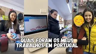 MINHAS EXPERIÊNCIAS DE TRABALHO EM PORTUGAL | Carolina Ferreira