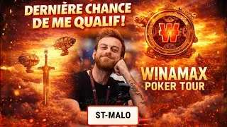 LA TABLE LA PLUS ZINZIN DU WINAMAX POKER TOUR DE SAINT MALO ! (Vlog WIPT #3)
