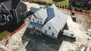 Sasser Construction's construction on Lot 319 Founders Pointe home in Isle of Wight County, VA