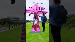 special effects: pink Helicopter pink stairs wow #original