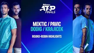 Mektic/ Pavic vs. Krajicek/ Dodig | Nitto ATP Finals Highlights
