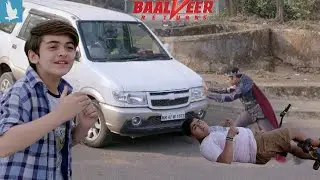 ब्रेक फेल गाड़ी की चपेट में आने ही वाला था चींटु, समय रहते रोकी बालवीर ने कार || Baalveer Returns