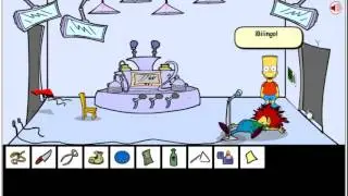 Bart Simpson Saw Game Soluci&oacute;n