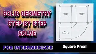 1. (square prism) Solid geometry| step by step| @WaheedArts07 