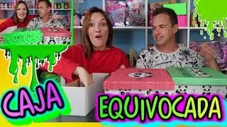 Don't Choose the Wrong Mystery Box SLIME Challenge!! No elijas la caja equivocada!! No te Aburras