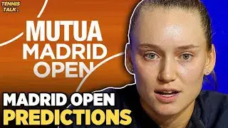 Прогнозы на турнир Madrid Open 2024 | Tennis Talk Plus