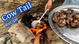 Cow tail recipe | Gaiy ki dum recipe | zama khyber vlog