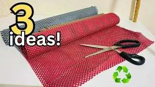 WOW😍INCREDIBLY BEAUTIFUL IDEAS FROM A REGULAR bath mat !!! The Best of waste💖♻️