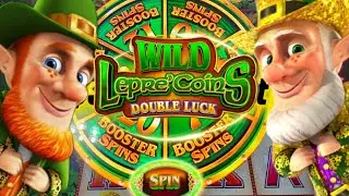 Wild Leprechauns Coins Double Luck 4 symbol bonus trigger! Big Win Illinois Bar Slots Lepre&rsquo;Coins 🎰 