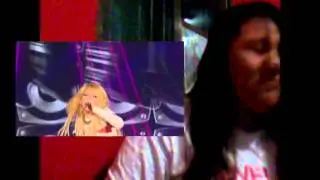 Reaction MV 08 2NE1 CLsolo MTBD live (sorry about the audio)