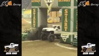 Milk Man Duramax Mega Truck - Monster Jam 2016 Ford Field