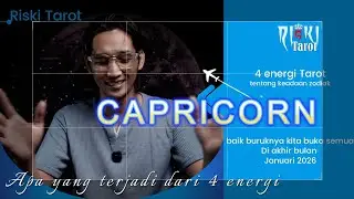 Akhir januari 2026 yang terjadi di keadaan zodiak CAPRICORN dari 4 energi tarot di riski tarot