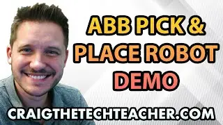 Робот Pick And Place в ABB Automation Power World