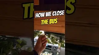 How to: Close Doors DIY Bus Conversion #skoolie