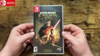 Star Wars Knights of the Old Republic Nintendo Switch Unboxing
