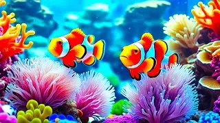 The Best 4K Aquarium - Explore the Stunning World of Sea Jellyfish and Beautiful Coral Reef Fish.#76