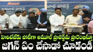 YS Jagan Launches Amul Project | YS Jagan Participating In Amul Milk Project Launching Programme
