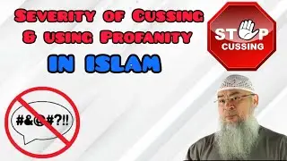 Severity of Cussing ( Curse words) & using profanity in Islam - Assim al hakeem