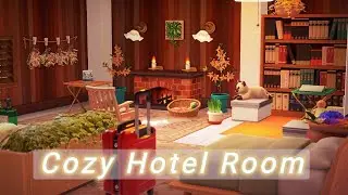 Cozy Hotel Room Design in Animal Crossing: New Horizons (No Commentary, Longplay)