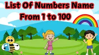 1to 100 numbers | 1 to 100 counting | 1 to 100 spelling | 1 se lekar 100 tak | number one to hundred