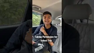 Taking Permission for school trip| #shorts #youtubeshorts #sillydeepak #youtubeindia